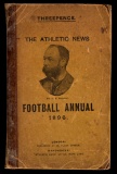 The Athletic News Football Annual for 1896, paper wrappers with front cover