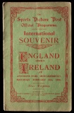 England v Ireland international match programme played at Ayresome Park, Mi