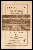 F.A. Cup Final programme Cardiff City v Sheffield United 25th April 1925, s
