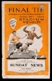F.A. Cup Final programme Bolton Wanderers v Manchester City 24th April 1926