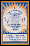 F.A. Cup Final programme Bolton Wanderers v Portsmouth 27th April 1929, sta