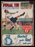 F.A. Cup Final programme Arsenal v Newcastle United 23rd April 1932, staple