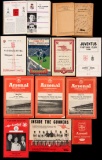 Arsenal programmes and memorabilia,  home programmes mostly late 1940s to m