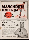 Manchester United v Newcastle United programme 2nd March 1935