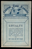 Queen's Park Rangers reserves v Arsenal reserves programme 13th April 1929,