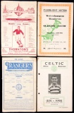 A collection of 17 1950s Scottish football programmes, Hearts, Partick, Ran