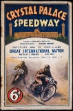 Programme for the first Speedway Meeting to be held at Crystal Palace, Grea