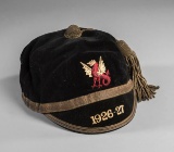 Llandovery College rugby union representative cap 1926-27 awarded to W K I