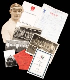 Swansea rugby memorabilia originally collected by I Bruce Barter, the lot i