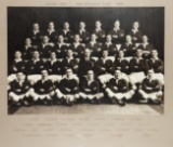 A large and impressive official photograph of the British Lions Rugby team