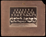 A signed official photograph of the 1930 British [Lions] Rugby Team, a moun