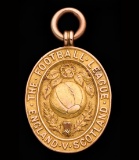 Jesse Pennington Football League representative medal season 1906-07, 15ct.
