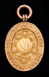 Jesse Pennington Football League representative medal season 1911-12, 9ct.