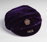 Jesse Pennington purple England v Scotland international cap 1912  This mat