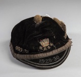 Royal Navy Football Association representative cap first awarded in 1929-20