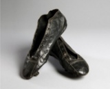 Stanley Matthews's football boots worn in his Farewell Match at the Victori