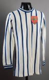 Very rare Colchester United jersey worn only during the 1968-69 season, lon