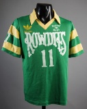 Graham Paddon: a green Tampa Bay Rowdies No.11 jersey worn in the 1978 Socc