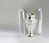 Real Madrid CF UEFA 2016-17 Champions League commemorative trophy, silver-p