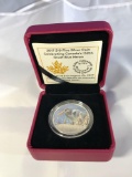 2017 $10 Canadian fine silver coin Great Blue Heron