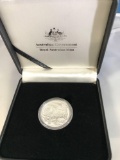 2014 Australian $1 fine silver 1 oz kangaroo coin