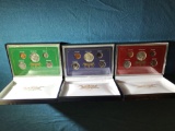 1965-67 US Mint No Mark Collections, 3 sets total