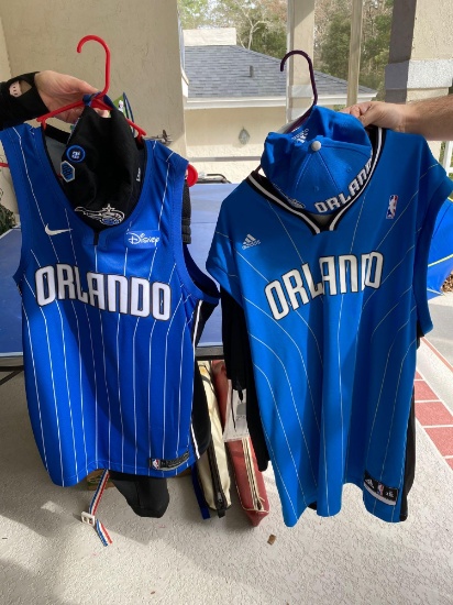 Orlando Magic Dancing Dads uniforms XL & 2XL, caps