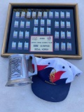 1988 US Olympic Team pin set, mug & cap