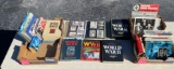 World War II books and WW II Sgt. Edward Ramunno's photo album