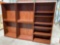 (3) Cherry laminate bookcases 14