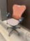 Rust executive office chair