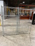 (2) Chrome wire racks 14