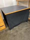 Laminate top table 3 1/2' x 3 1/2'