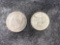 Vintage Italy coins: 1867 H 10 Centesimi & 1922 one lira