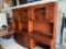 Hooker Furniture office suite-desk & return, hutches, (2) file cabinets
