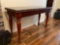 Stone top console table 30