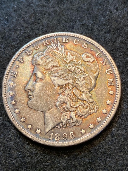 1896 O Morgan Silver Dollar