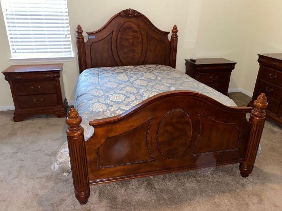 Neo-Classic 6-piece bedroom suite. *Linens and mattress sell separately*