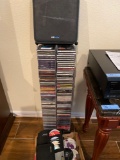 CD collection and double rack