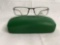 Lacoste L2132 green 51.19.140 unisex eyeglass frames