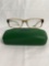 Lacoste L2678 tan 52.16.140 unisex eyeglass frames