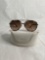 Tom Ford TF468 cream tortoise shell women's sunglasses 58.17.140
