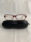 Vogue VO2789 burgundy tan 54.16.135 women's eyeglass frames