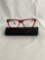 Prada VPR16R red 53.16.140 women's eyeglass frames