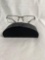 Prada VPR61Q gun metal 56.18.140 men's eyeglass frames