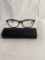Prada VPR17P tortoise 54.18.140 women's eyeglass frames