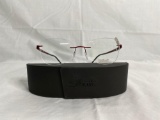 Silhouette 4419 red 54.19.150 women's eyeglass frames