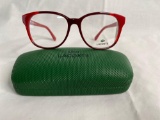 Lacoste L2738 red 53.15.135 unisex eyeglass frames
