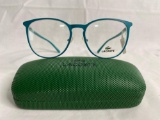 Lacoste L2216 aqua blue 52.18.140 unisex eyeglass frames