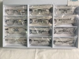 Variety of eye glasses (tray)